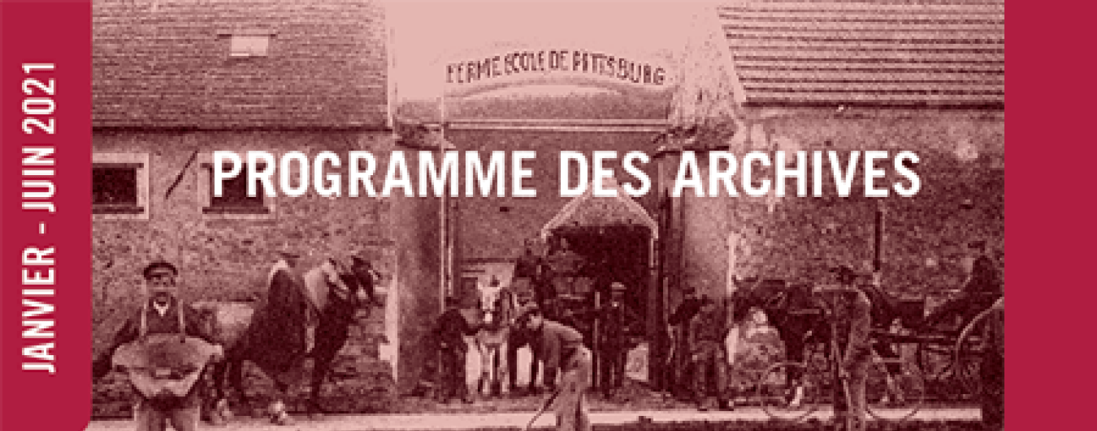 Programme des Archives départementales janvierjuin 2021 Département de SeineetMarne Programme des Archives départementales janvierjuin 2021 Département de SeineetMarne