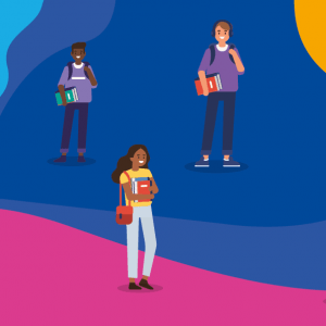 Des étudiants 