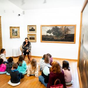 Animations pour les enfants dans un musée