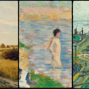 Trois œuvres d'art du XIXe siècle