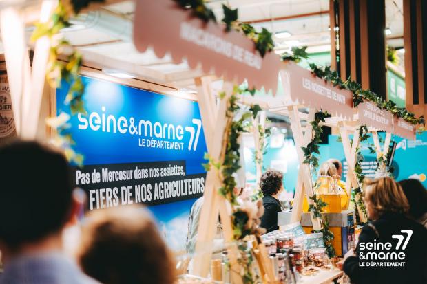 Stand de la Seine-et-Marne au salon de l'Agriculture 2026