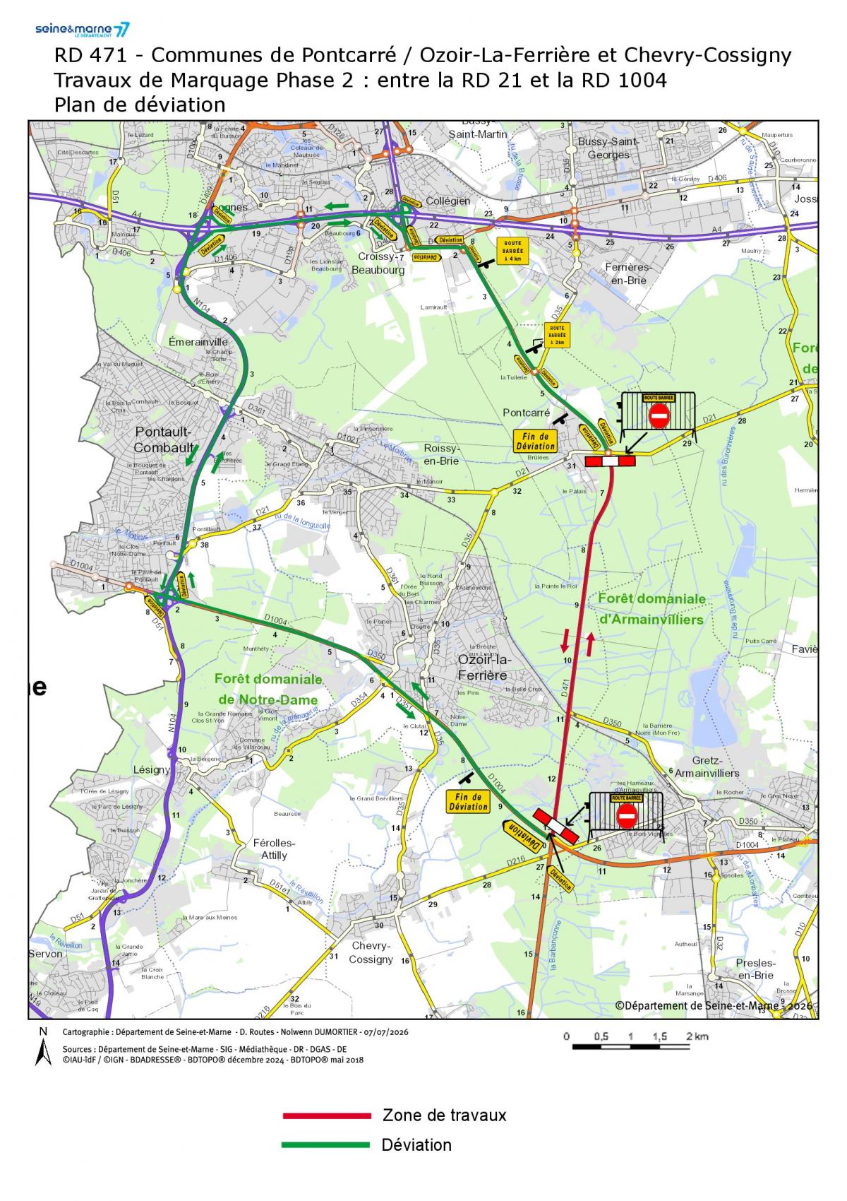 routes
