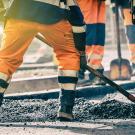 Chantier d'une route