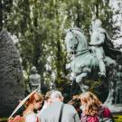 Sculpture représentant un général sur son cheval