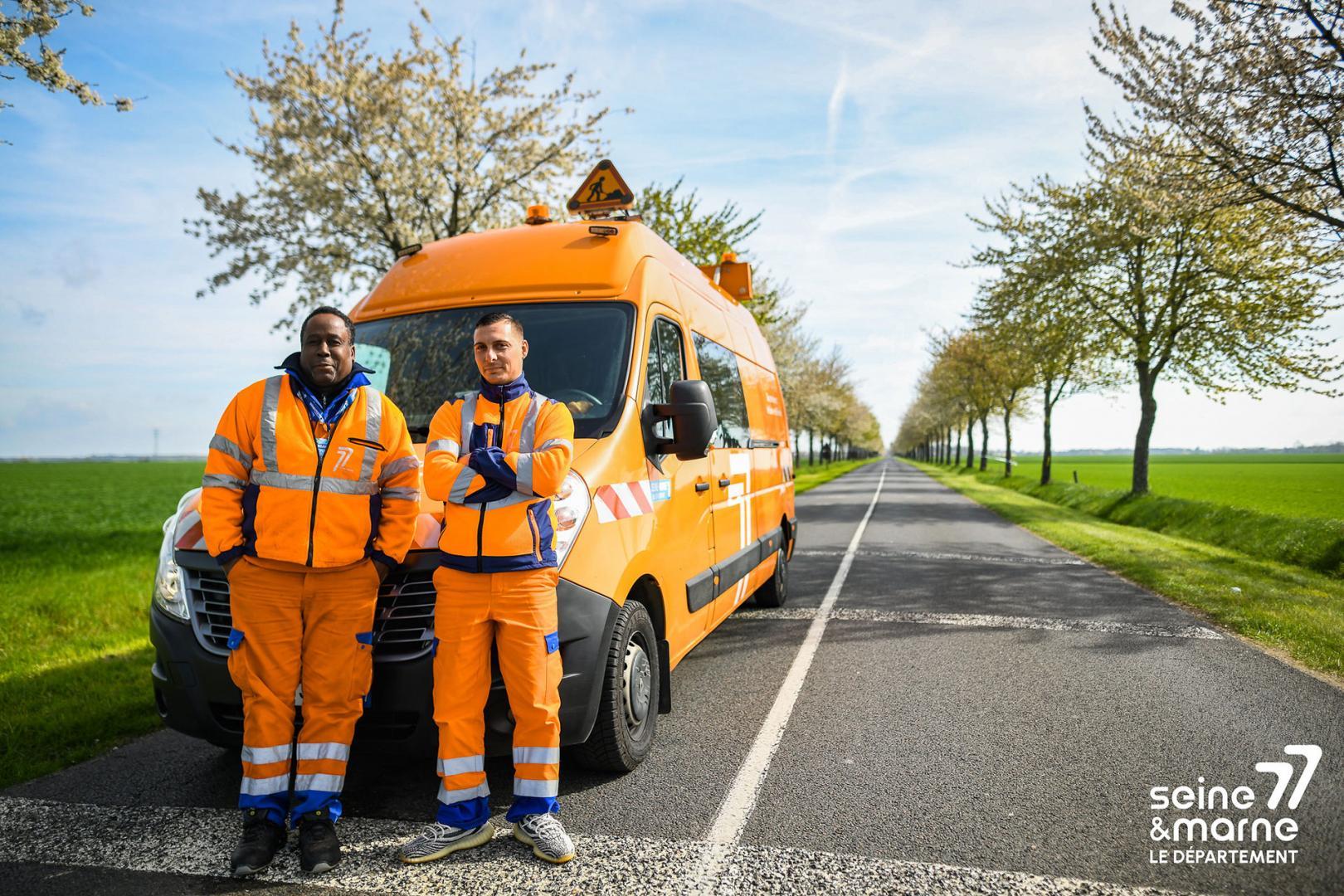 Réfection de la chaussée sur la RD14e | Département de Seine-et-Marne
