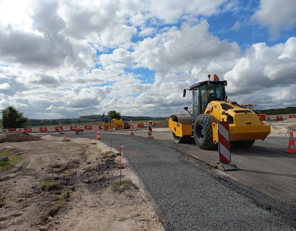 Réfection de la chaussée sur la D210 | Département de Seine-et-Marne