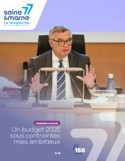 Couverture du Seine-et-Marne, Le Magazine n°156
