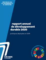Couverture du rapport annuel de développement durable