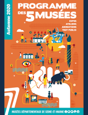 Couverture programme des 5 musées automne 2020