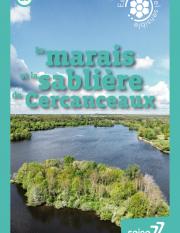 Affiche de la brochure sur le Marais de Cercanceaux