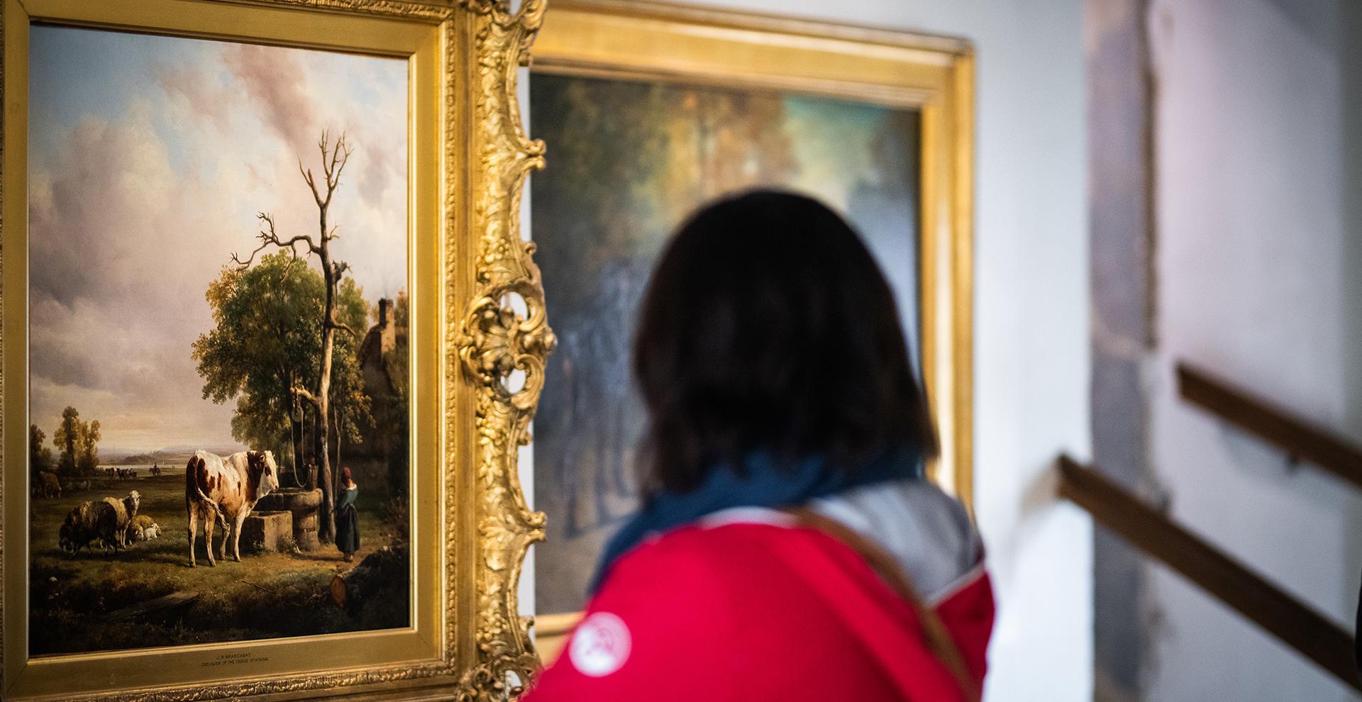 Tableau au musée des peintres de Barbizon