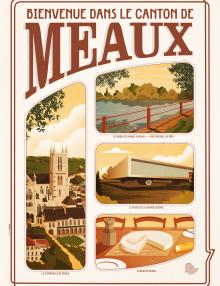 Affiche du canton de Meaux