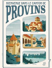 Affiche du canton de Provins