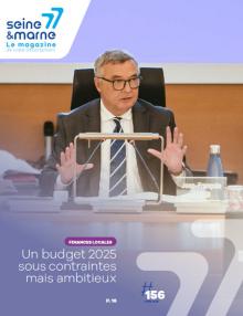 Couverture du Seine-et-Marne, Le Magazine n°156