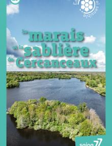 Affiche de la brochure sur le Marais de Cercanceaux
