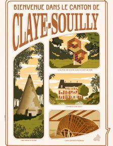 Affiche du canton de Claye-Souilly