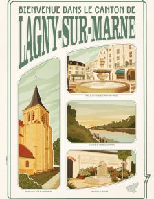Affiche du canton de Lagny-sur-Marne