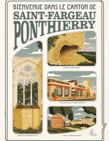 Affiche du canton de Saint-Fargeau-Ponthierry