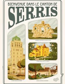 Affiche du canton de Serris