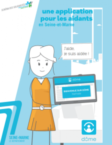 couverture publications sur l'application Dôme