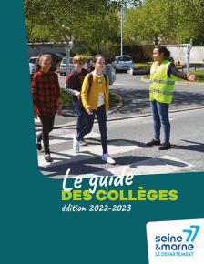 Couverture du guide des collèges 2022-2023