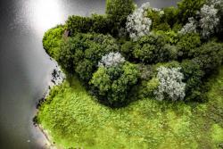 Le carreau Franc vu du ciel