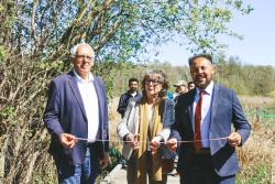 Inauguration du marais de Cercanceaux