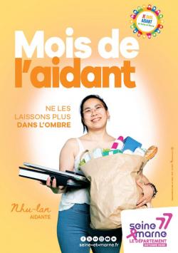 Affiche du Mois de l'Aidant 2025