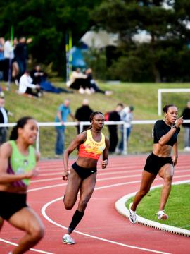 Course d'athlétisme