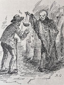 Croquis de la faucheuse