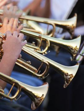 Trompettes dans un orchestre