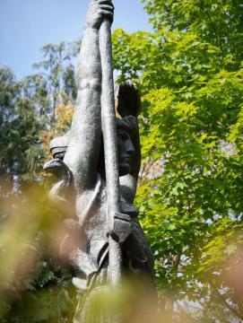 Sculpture au musée-jardin Bourdelle à Égreville