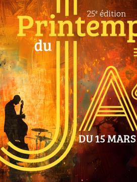 Affiche du Printemps du Jazz 2025