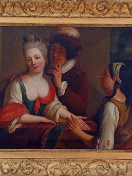 Tableau au musée de Crécy-la-Chapelle
