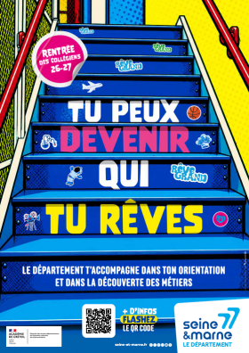 Affiche de la rentrée scolaire 2026 