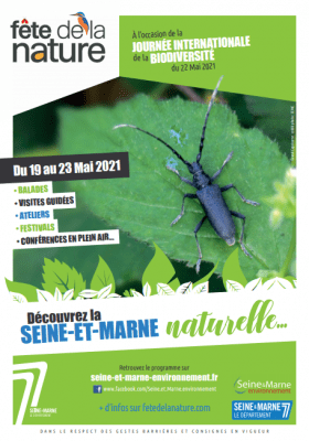 Affiche de la 15e édition de la Fête de la Nature en 2021