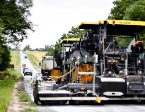 Travaux sur la RD 1004