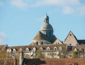 Vue des toits de la cité médiévale de Provins