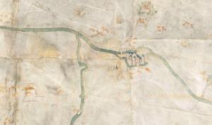 Détail d'une carte médiévale