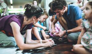 Activités en famille au musée de Préhistoire d'Île-de-France