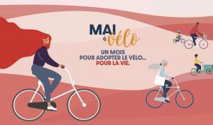 Affiche de l'évènement Mai à Vélo 2021