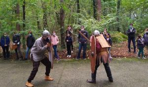 Combats au Musée de Préhistoire d'Ile-de-France
