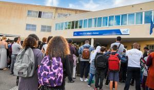 Des collégiens font leur rentrée en Seine-et-Marne