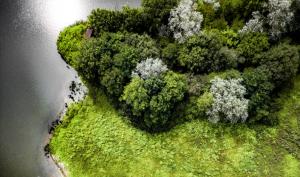 Le carreau Franc vu du ciel