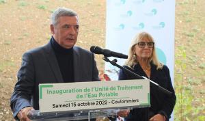 Inauguration de la nouvelle unité de traitement de l'eau potable à Coulommiers