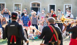 Fanfare au château de Blandy-les-Tours