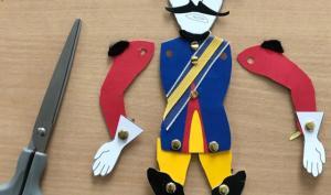 Marionnette en carton