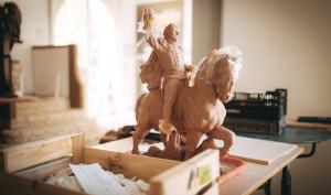 Sculpture en terre cuite