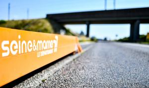 Route départementale en Seine-et-Marne