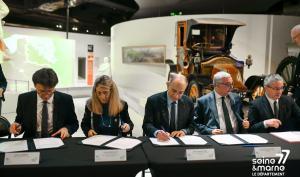 Signature de l'accord-cadre sur la Mission Patrimoine de la Première Guerre mondiale